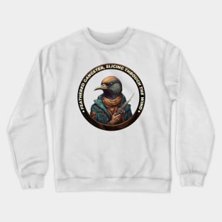 Pigeon Gangster: Urban Wings Crewneck Sweatshirt